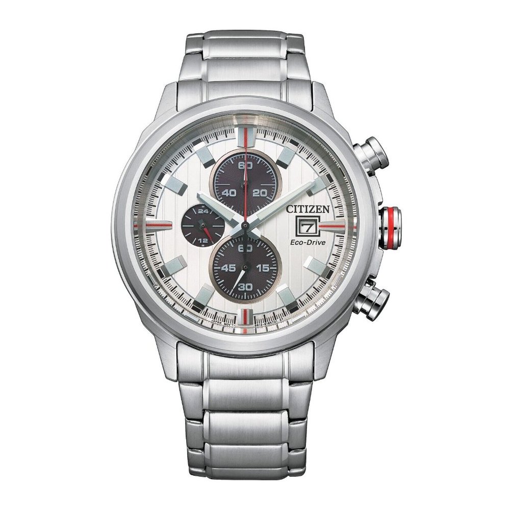 Citizen Silver Eco Drive 43mm Watch